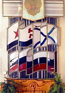 семиплоскостной витраж в штаб ЧМФ РФ